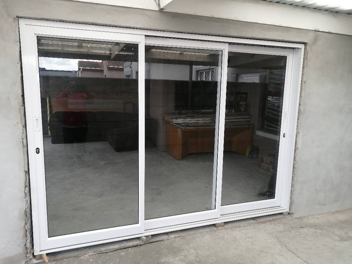 Sliding aluminium door project